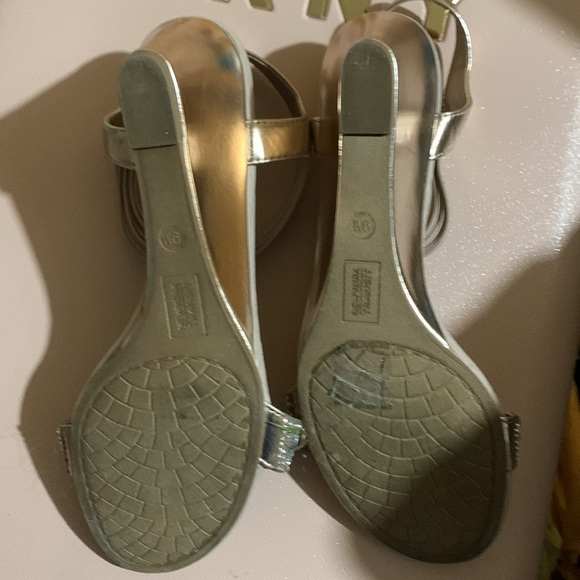 New York Transit Wedge Bling Sandals! - Picture 4 of 6